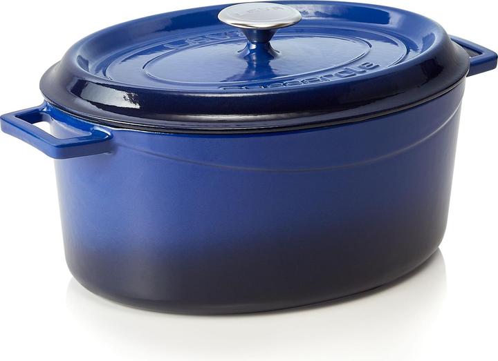 blue enamelled