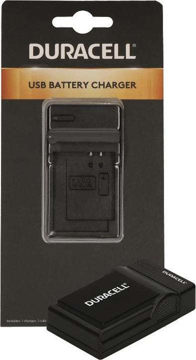 Produktbild Duracell Ladegerät mit USB Kabel für Olympus BLH-1 (Kamera Akku Ladegerät)