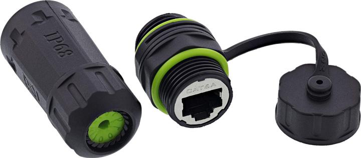 InLine Patchkabelkupplung (CAT6a)