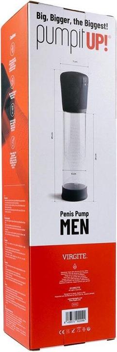 Actual product image Pump It Automatic Penis Pump With Batteries 21 cm