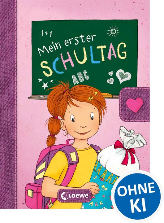Produktbild Mein erster Schultag (Mädchen) (Deutsch, Loewe Eintragbücher, Steffi Wöhner, 2017)
