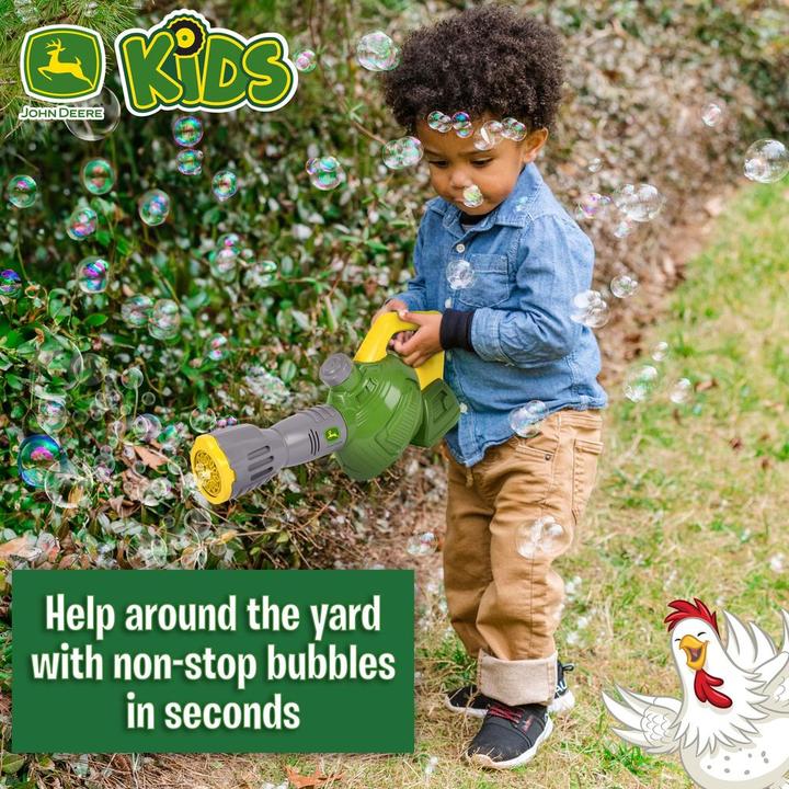 Image du produit Tomy John Deere Seifenblasen Laubbläser 700ml Flüssigk.