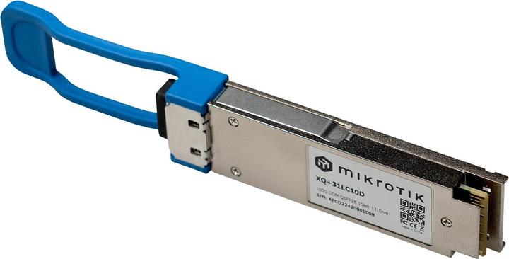 Produktbild MikroTik XQ+31LC10D Netzwerk-Transceiver-Modul Faseroptik 100000 Mbit/s QSFP28 1309 nm