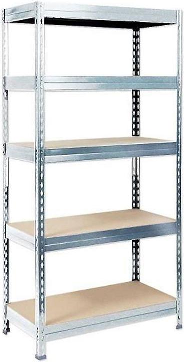 Produktbild Certeo Schwerlastregal | HxBxT: 220 x 90 x 30 cm | Traglast pro Fachboden 175 kg | Verzinkt |