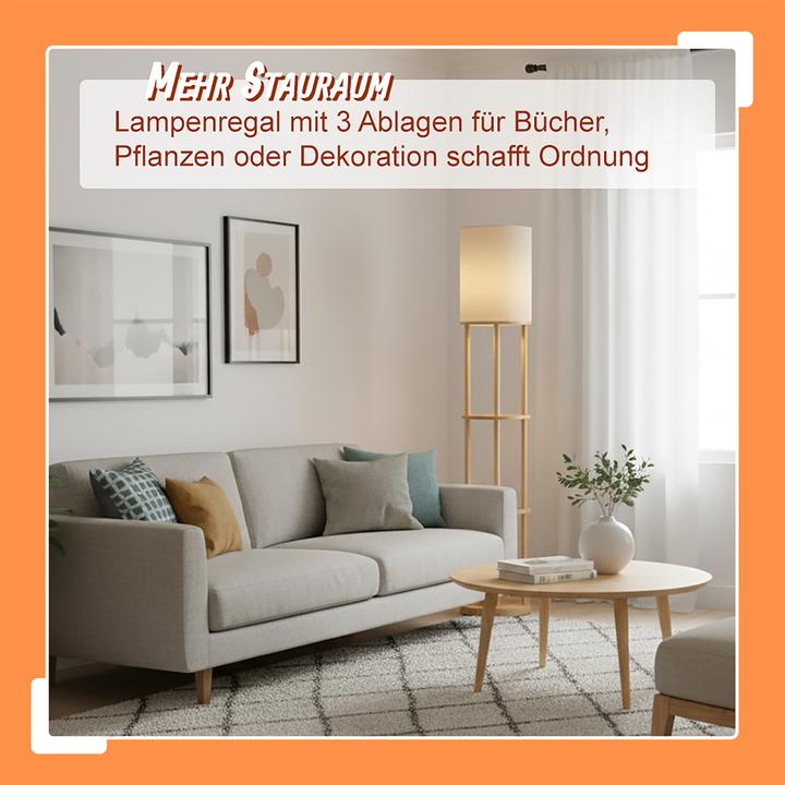 Actual product image Relaxdays Stehlampe (E27)