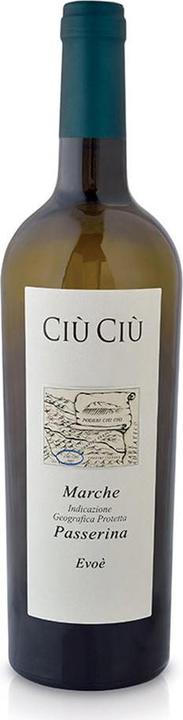 Image du produit Ciù Ciù Evoé Marche IGP Passerina (1 x 75 cl, 2021)