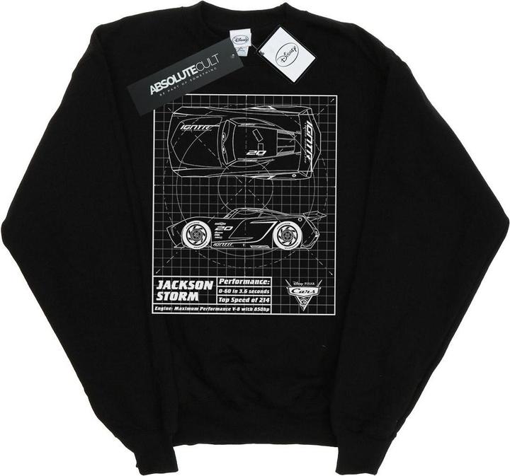 Image du produit Disney - Sweat CARS JACKSON STORM BLUEPRINT - Garçon (116)