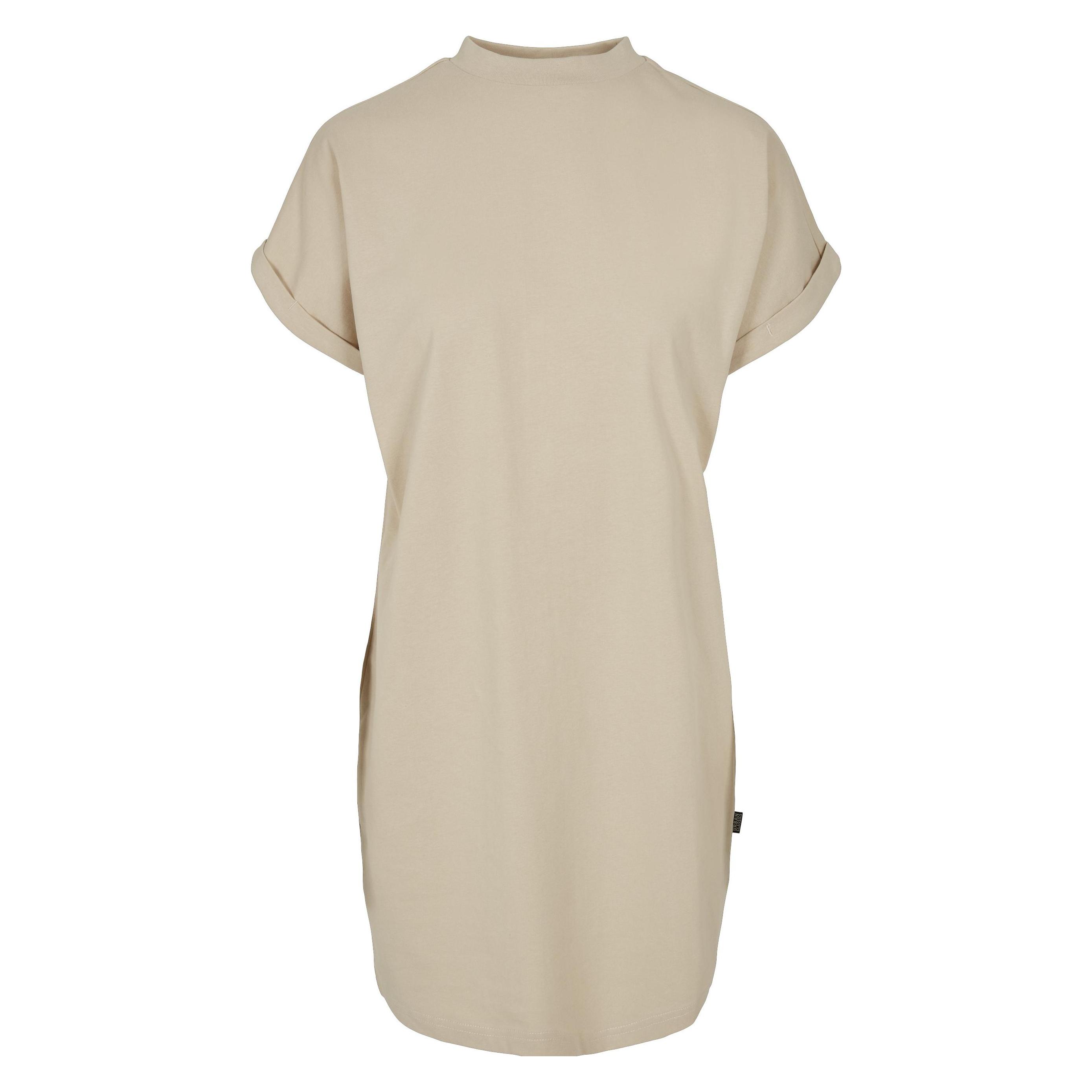 Urban Classics, Damen, Kleider, Ladies Rainbow Tee Dress - 16962, Mehrfarbig, Grün, Schwarz, (M)