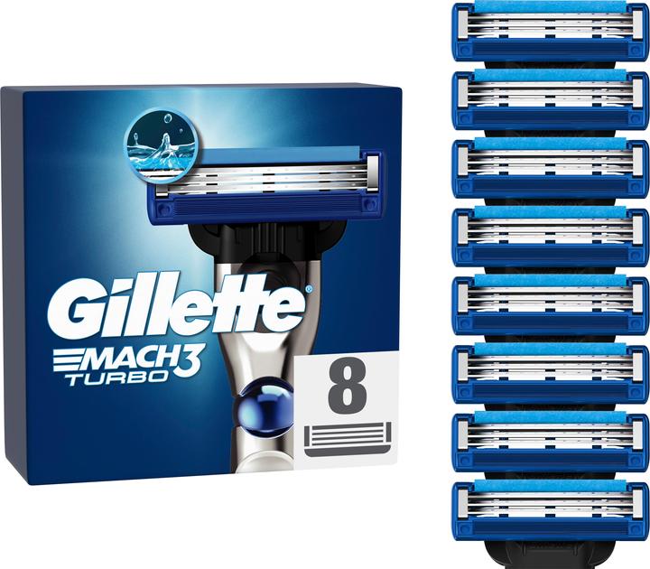 Image du produit Gillette Mach3 Turbo (8 x)