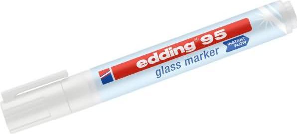 Produktbild Edding Glasmarker (Weiss, 3 mm, 1 x)