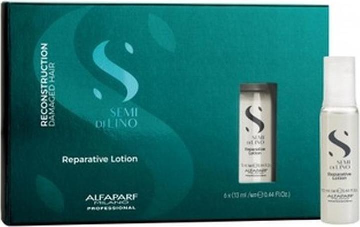 Immagine prodotto Alfaparf Milano Semi Di Lino Reconstruction Reparative Sos Emergency Lotion - 6x13ml (78 ml)