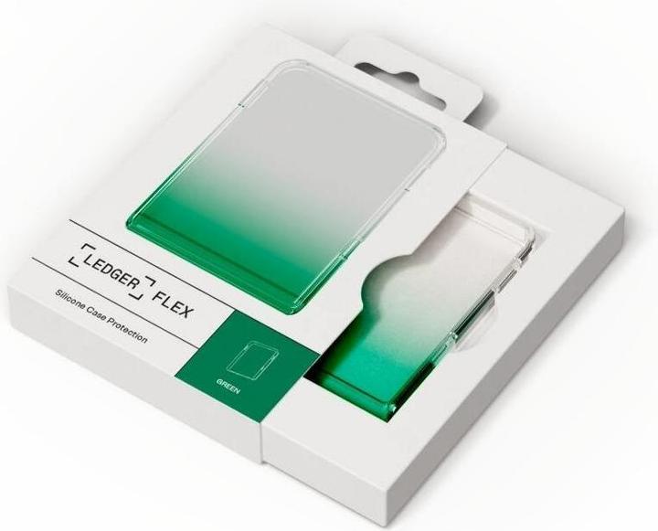 Actual product image Ledger Flex - Protective Case - Green
