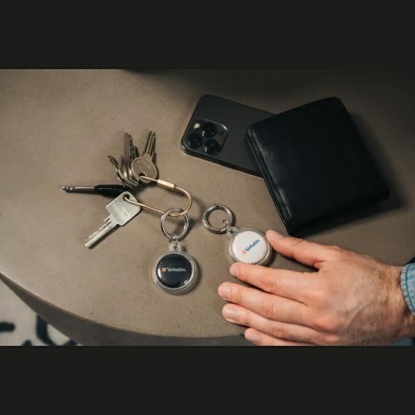 Produktbild Verbatim My Finder Coin, schwarz Bluetooth Item Finder 32133 (iOS)