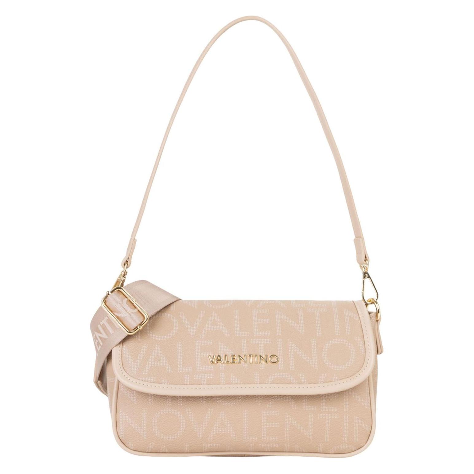 Valentino, Damen, Handtasche, Regina Re Flap Bag, Beige