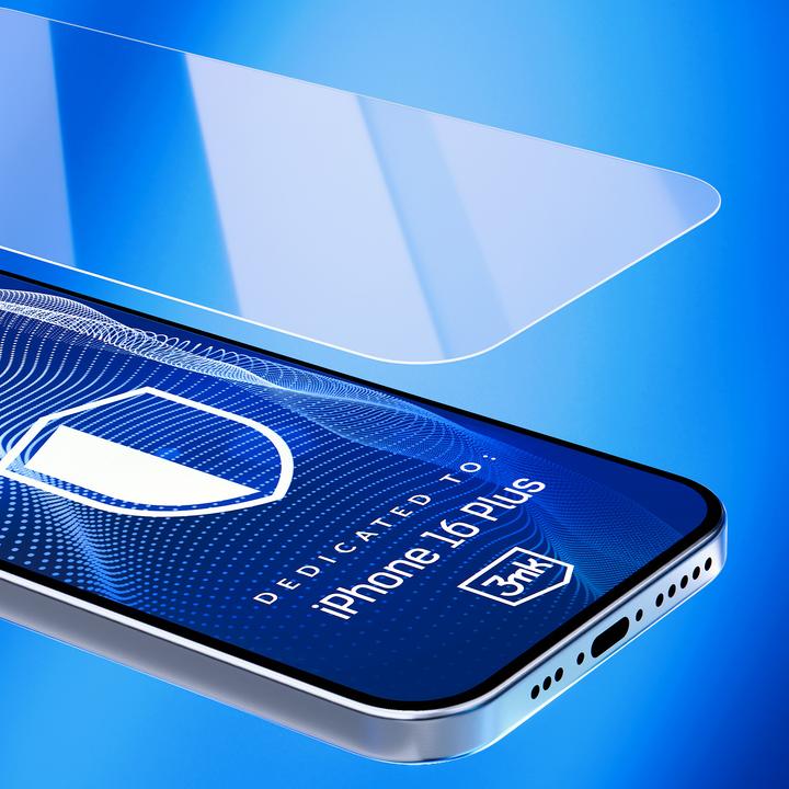 Productafbeelding 3MK FlexibleGlass Pro pro Apple iPhone 16 Plus (1 Stuk, Apple iPhone 16 Plus)