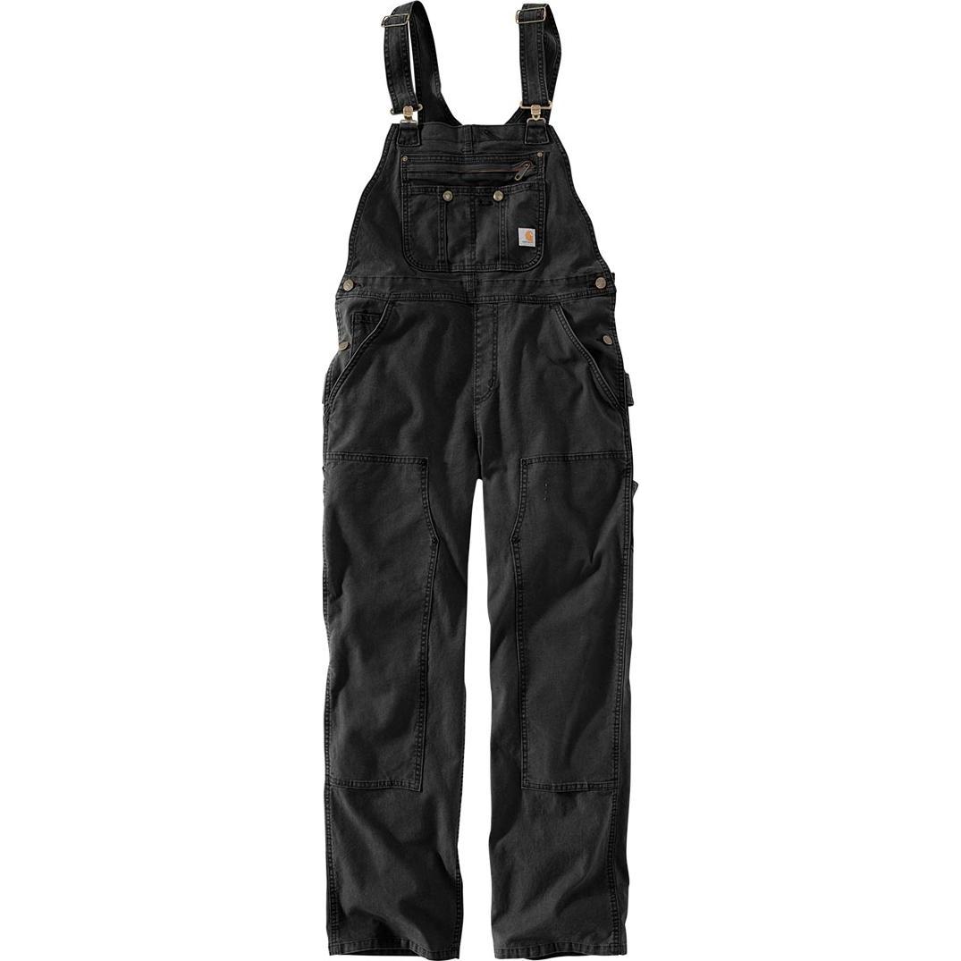 Carhartt, Pantaloni da lavoro, Ogrodniczki Crawford Double Front Nero