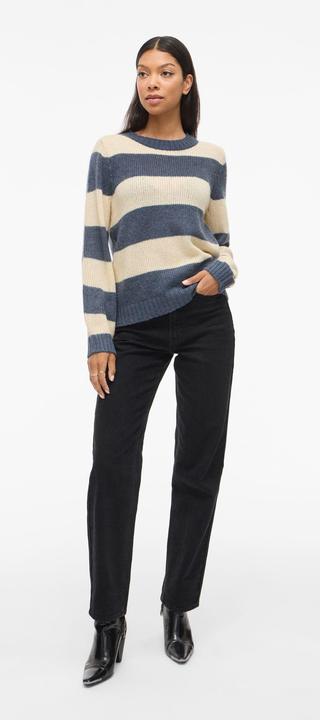 Produktbild Vila VIPOLANA Gestreifter Strickpullover (M)