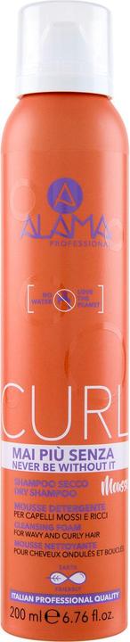 Image du produit Alama Professional Alama Shampooing sec Mousse pour cheveux bouclés 200ml (200 ml, Shampoing sec)