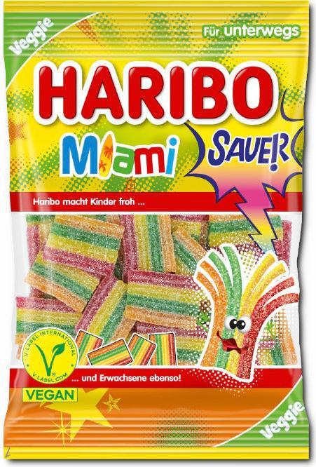 Actual product image Haribo Miami Sauer (85 g)