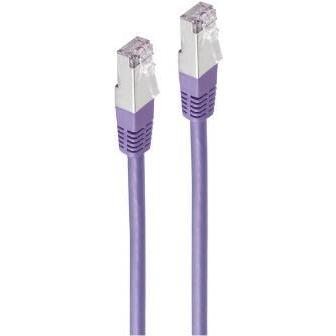 Shiverpeaks -BASIC-S--Patchkabel cat. 5e SF/UTP violett 3m (SF/UTP, CAT5e, 3 m), Netzwerkkabel