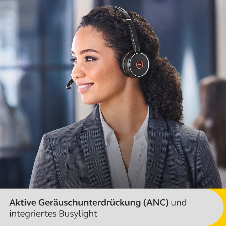 Produktbild Jabra Evolve 75 SE Duo inkl. Link 380 (Kabellos, USB-A)