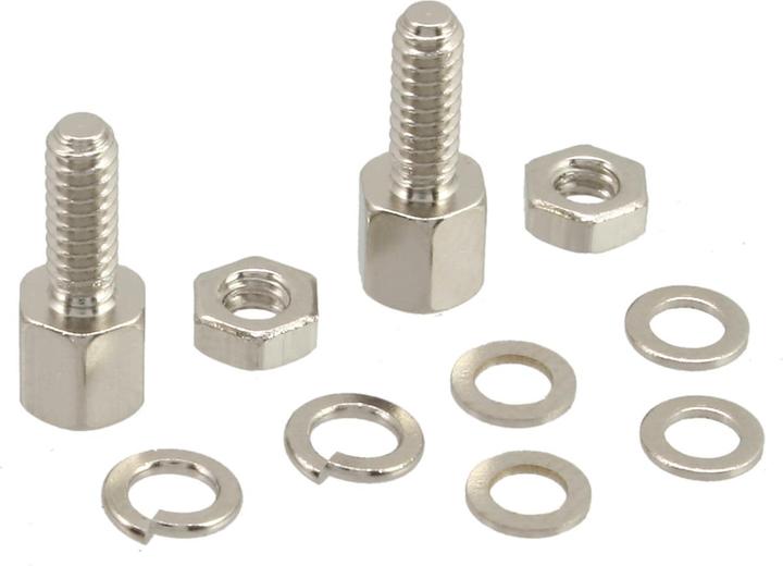 InLine Screw set (SUB-D mounting set)