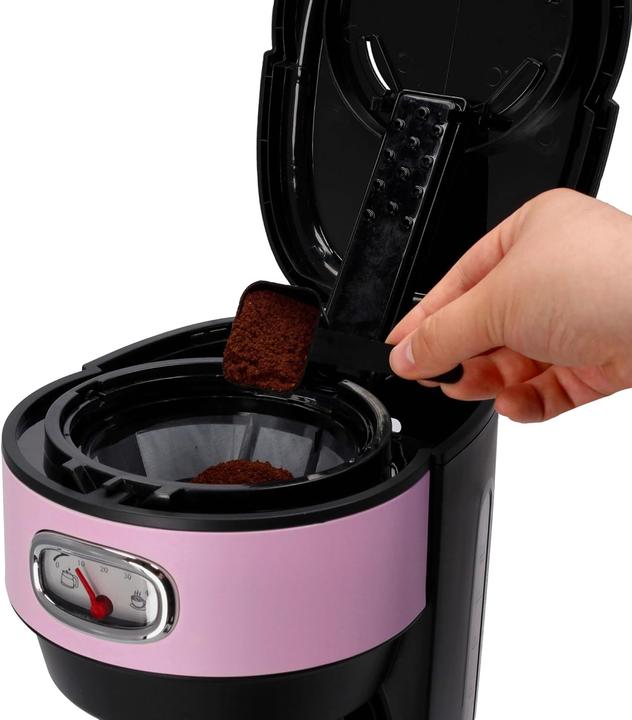 Produktbild Westinghouse WKCMR621PK Kaffeemaschine Retro Design pink