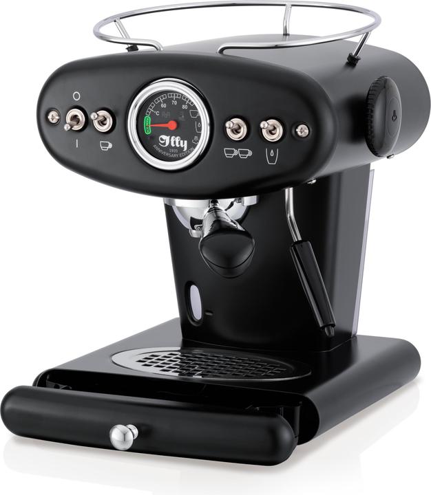 Produktbild Illy X1 Anniversary Maschine für gemahlenen Kaffee und E.S.E.-Pads (schwarz)
