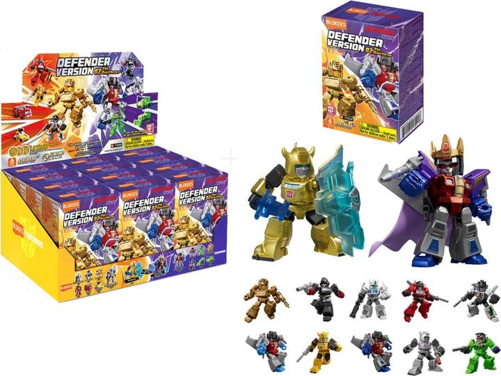 Actual product image Dickie Blokees Figures Transformers Defender 02
