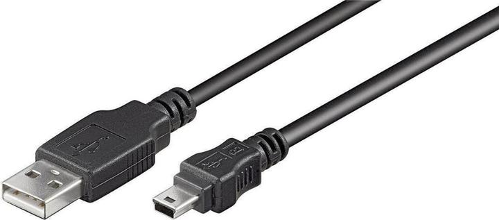 Image du produit MicroConnect USBAMB510 10m USB A Mini-USB B mâle Câble USB noir (10 m, USB 2.0)