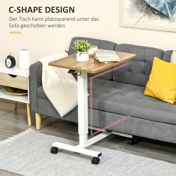 Actual product image Homcom Standing desk with castors (65 x 48 x 110 cm)