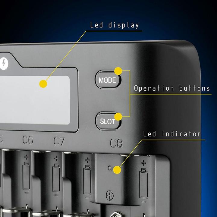 Actual product image Everactive UC800 (1 pcs., C, 9V Block, AAA, AA, Chargers without battery)