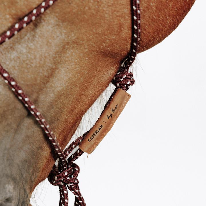 Immagine prodotto Caperlan Knotenhalfter Natural Horsemanship Pferd/Pony bordeaux