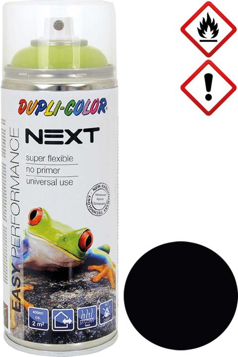 Produktbild Dupli-Color NEXT RAL 9005 Tiefschwarz glänzend (tiefschwarz glänzend, 0.40 l)