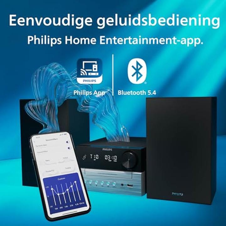 Actual product image Philips TAM3205M2/12 (Bluetooth, CD player, 1x 20 W)