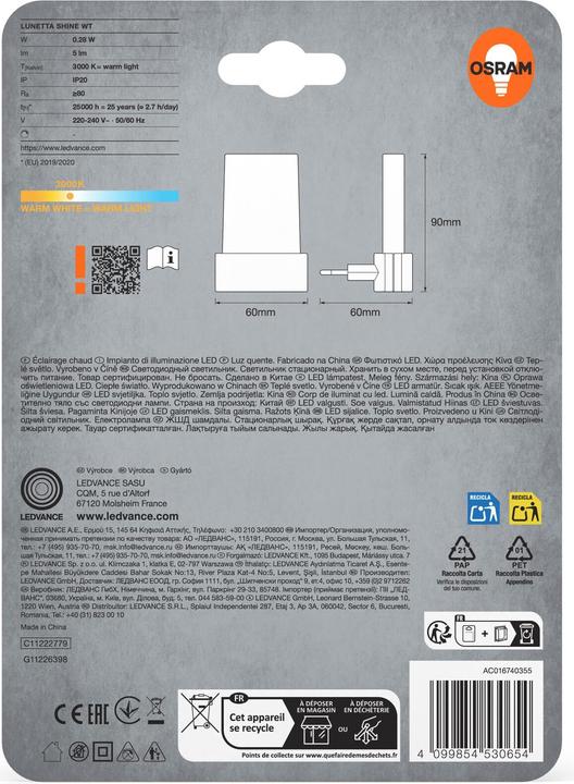 Produktbild Osram LUNETTA® Shine White