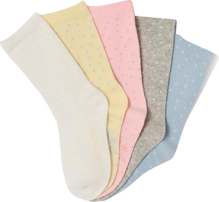 Image du produit Vertbaudet 5er-Pack Mädchen Socken BASIC (Pack de 5, 35 - 38)