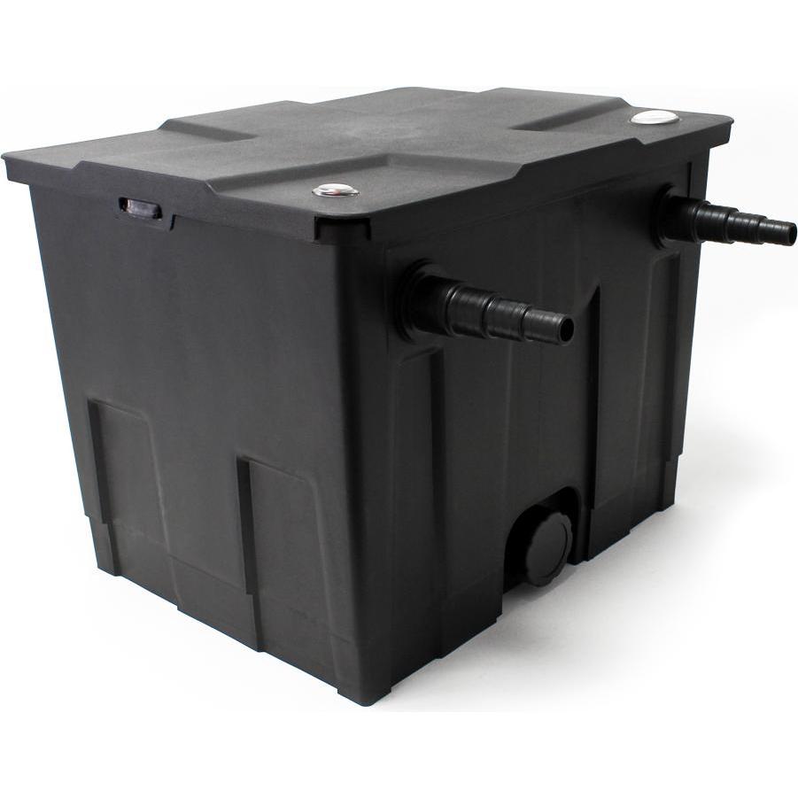 Thumbnail - Wiltec, Brunnen + Gartenteich, Filter Set Bio Teichfilter 12000l 18W UVC Teichklärer Pumpe Schlauch 25m 001