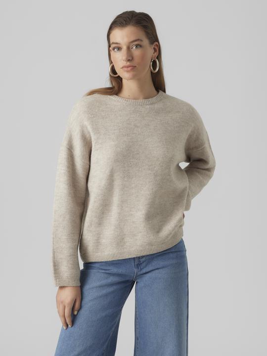 Actual product image Vero Moda VMGEMMA LS CREW NECK KNIT VMA NOOS Knitted Sweater (XL)