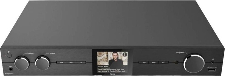 Actual product image Hama HiFi-Tuner DIT2006BT (DAB, FM, DAB+, Web radio, Wi-Fi, Bluetooth)