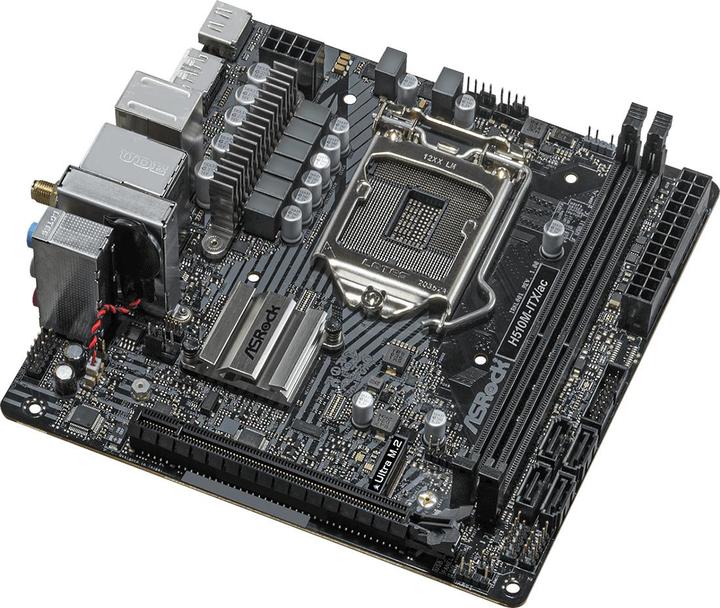 Produktbild AsRock H510M-ITX/ac (LGA 1200, Intel H510, Mini-ITX)