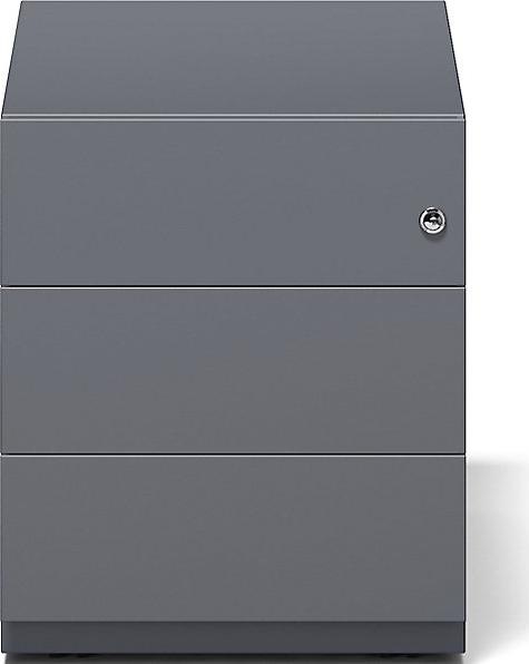 Image du produit Bisley Caisson roulant Note™, avec 3 tiroirs universels (42 x 77,5 x 49,5 cm)