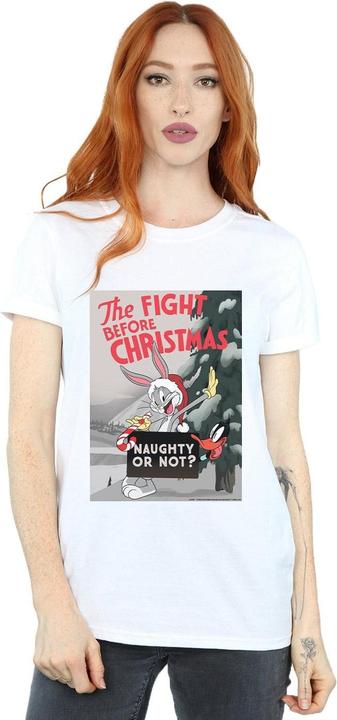Produktbild Looney Tunes The Fight Before Christmas TShirt (L)