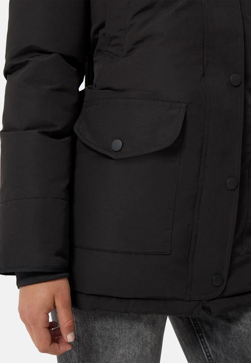 Produktbild Cash-Mere Daunenparka Mantel mit Kapuze und Kaschmirfutter (XS)