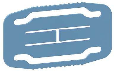 Produktbild GGK Stossstellenverbinder 3195 für Geräteeinbaukanal KVK 60 3195 (14 mm)