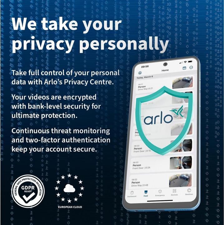 Image du produit Arlo Caméra Ultra 2 Spotlight, caméra supplémentaire (3840 x 2160 pixels)