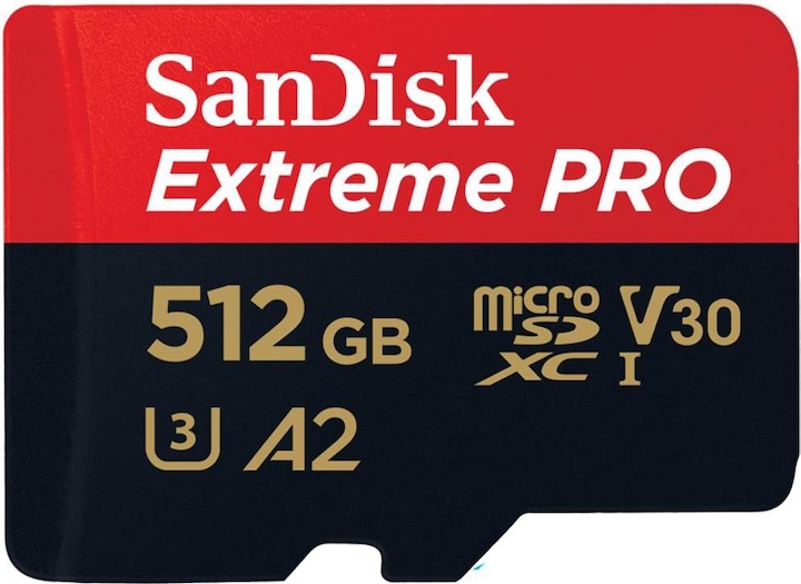 Produktbild SanDisk Extreme Pro microSD A2 (512 GB, microSDXC, U3, UHS-I)