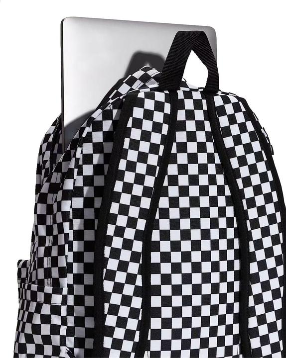 Actual product image Vans Old Skool Check Backpack CHECKERBOARD Black/White (22 l)