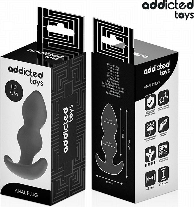 Produktbild Addicted toys - ANALSTECKER GRÃ–SSE L 11,7 CM