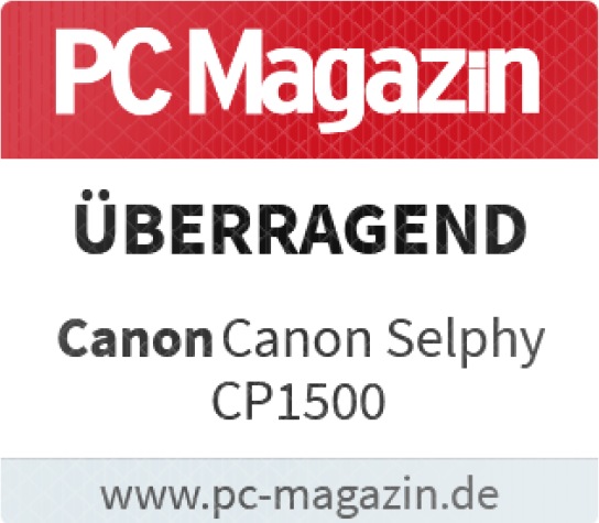 Actual product image Canon Selphy CP1500 Black + RP-108 (Thermal printing, Colour)